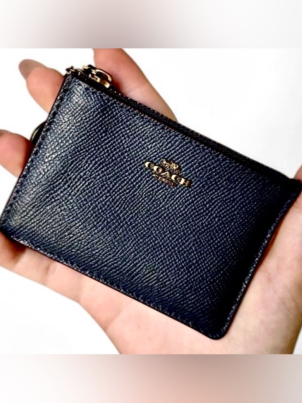 COACH coin ID wallet card holder